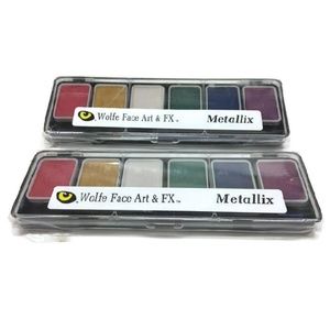 Wolfe Face Paint Kit w/Brush (2 Kits)